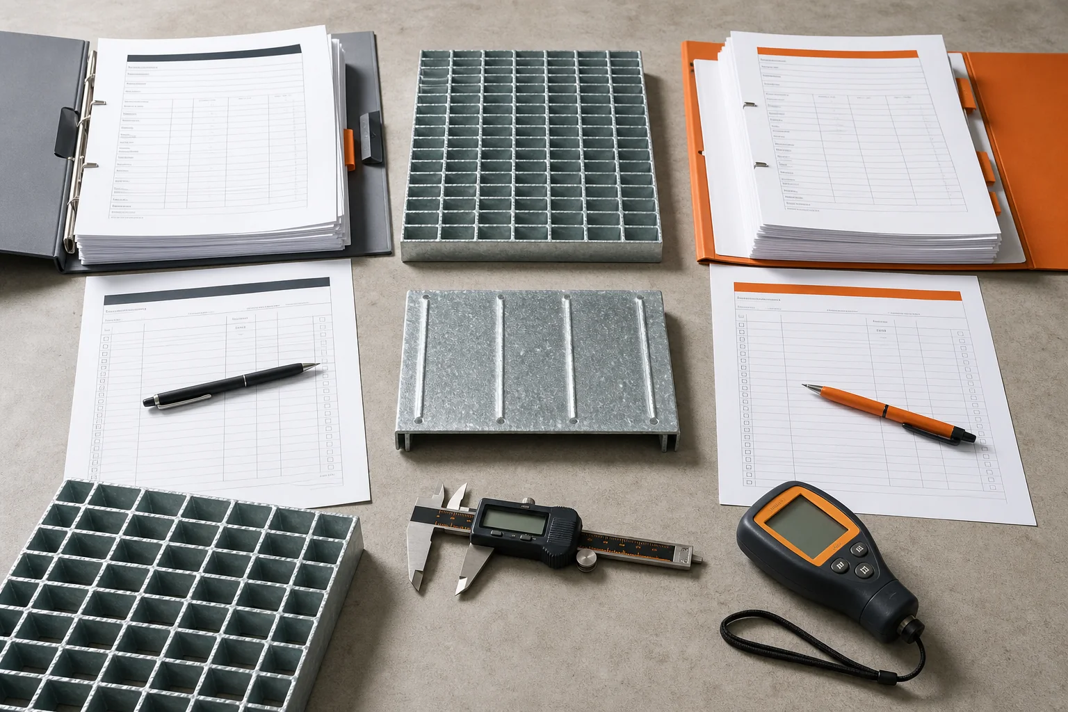 Steel grating pricing and quotation scope reviewed side by side
