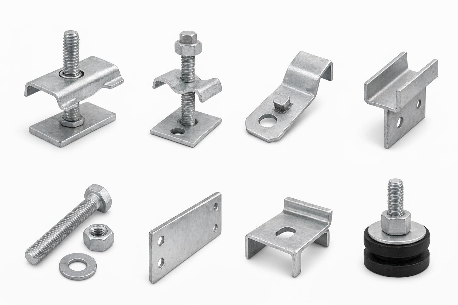Grating fixings and accessories