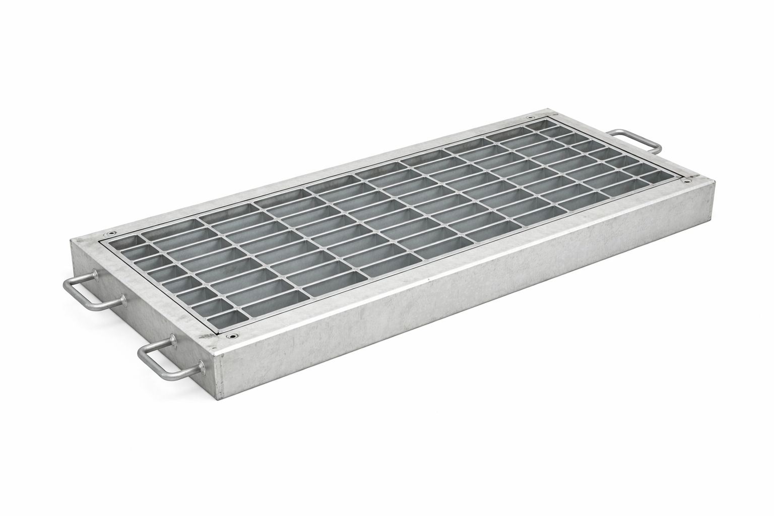 Trench cover with handles