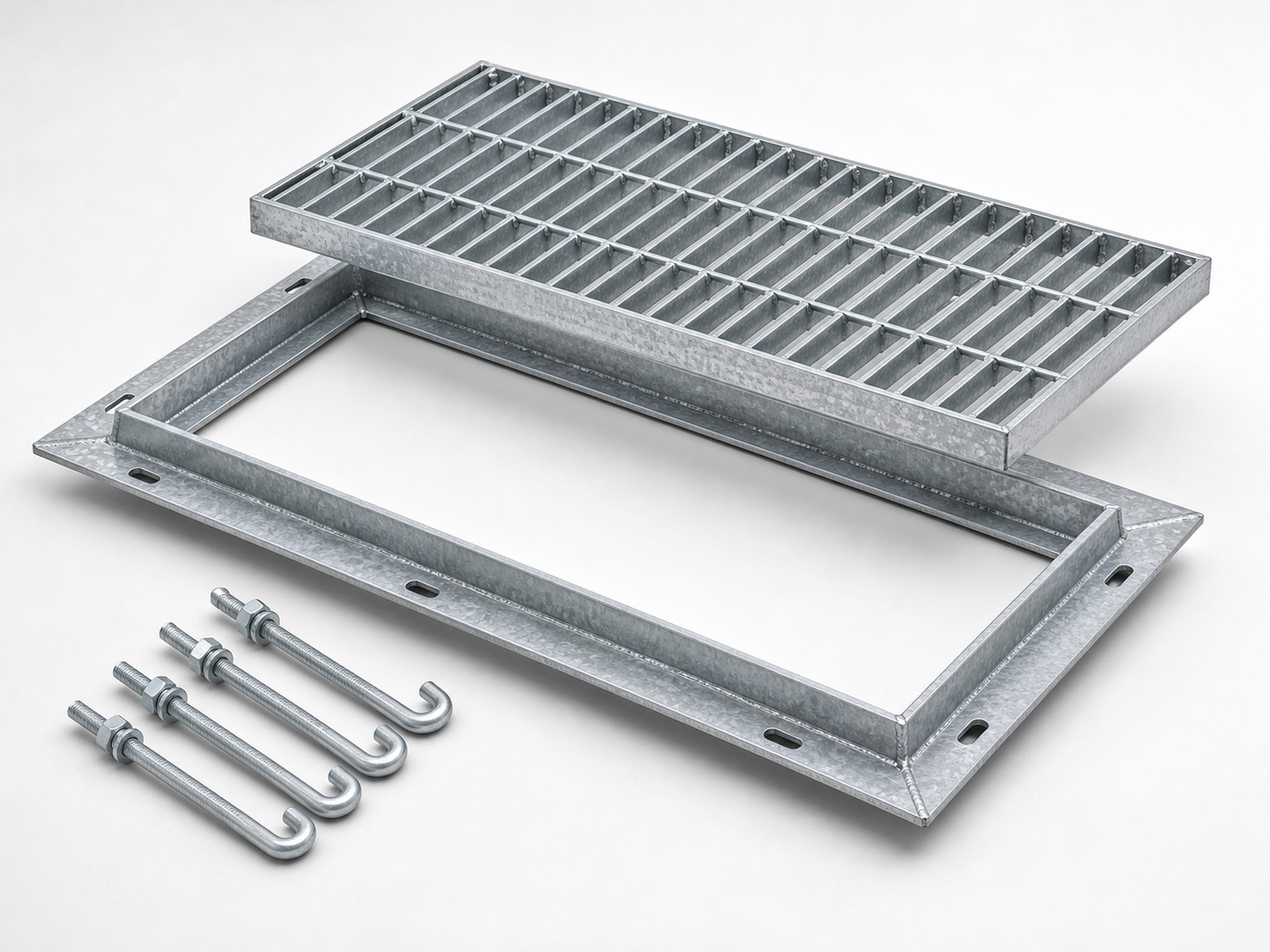 Galvanized angle frame and edge-banding components